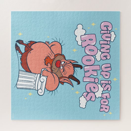 Phil - Giving Up is for Rookies Jigsaw Puzzle Legpuzzel (Horizontaal)