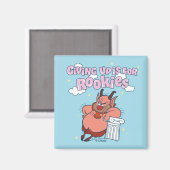 Phil - Giving Up is for Rookies Magnet (Voorkant / Achterkant)