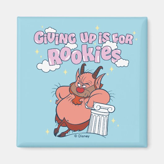 Phil - Giving Up is for Rookies Magnet (Voorkant)