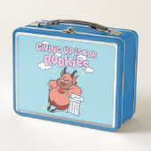 Phil - Giving Up is for Rookies Metal Lunch Box (Voorkant)