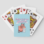 Phil - Giving Up is for Rookies Poker Cards Pokerkaarten (Achterkant)