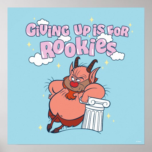 Phil - Giving Up is for Rookies Poster (Voorkant)