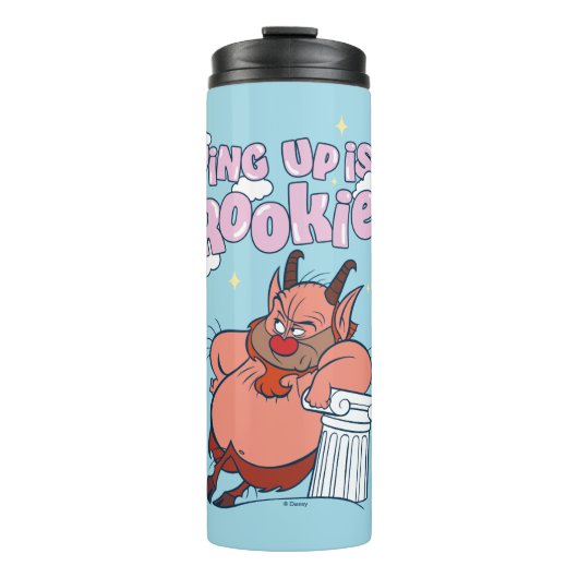Phil - Giving Up is for Rookies Thermal Tumbler Thermosbeker (Voorkant)