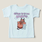 Phil - Giving Up is for Rookies Toddler T-shirt (Design voorkant)
