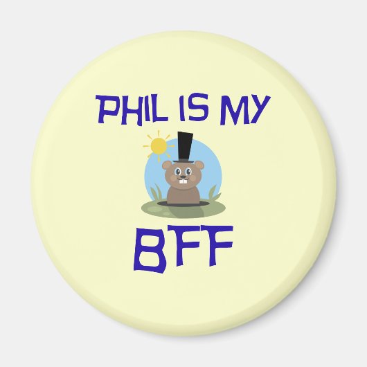 Phil is mijn BFF Magneet (Voorkant)