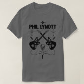 Phil Lynott gitaar Logo T-shirt (Design voorkant)