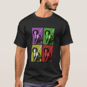 Phil Lynott Thin Lizzy Pop Art Classic T-shirt (Voorkant)