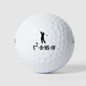 Phil Mickelson's formule voor succes. Golfballen (Voorkant)