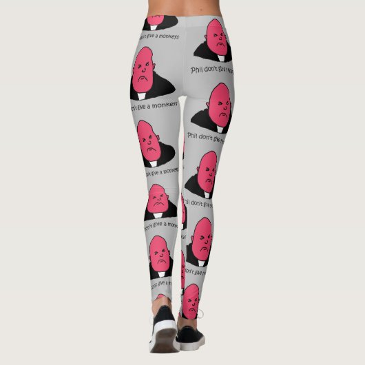 Phil Mitchell Fan Art Leggings (Achterkant)