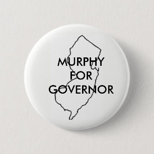 Phil Murphy voor New Jersey gouverneur 2021 Ronde Button 5,7 Cm