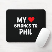 Phil - My Heart Belongs To Phil - Love  Muismat (Met muis)