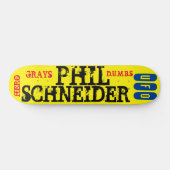 PHIL SCHNEIDER UFO / GRAYS /HERO Skateboard (Horizontaal)