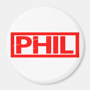 Phil Stamp Magneet