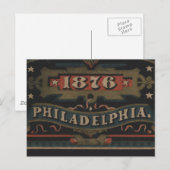 Philadelphia 1876 pennsylvania briefkaart (Voorkant / Achterkant)