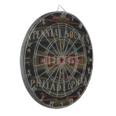 Philadelphia 1876 pennsylvania dartbord (Voorkant Links)