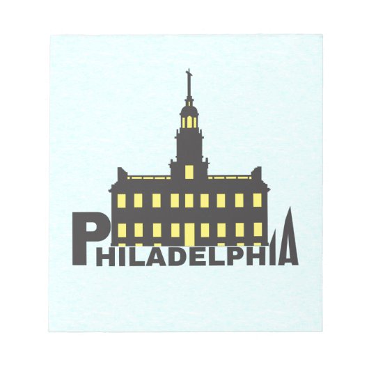 Philadelphia 1 notitieblok (Voorkant)