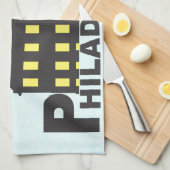 Philadelphia 1 theedoek (Quarter Fold)