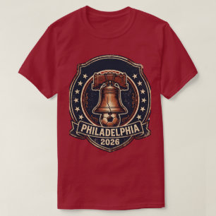 Philadelphia 2026 Wereldbeker Gaststad Vintage Kun T-shirt