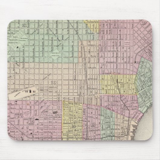 Philadelphia 2 muismat (Voorkant)