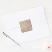 Philadelphia 2 vierkante sticker (Envelop)