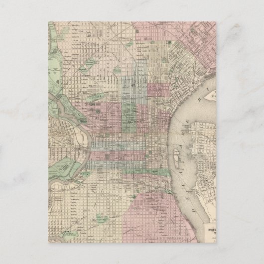 Philadelphia 3 briefkaart (Voorkant)