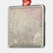 Philadelphia 3 metalen ornament (Links)