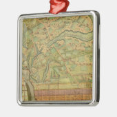 Philadelphia 5 metalen ornament (Links)
