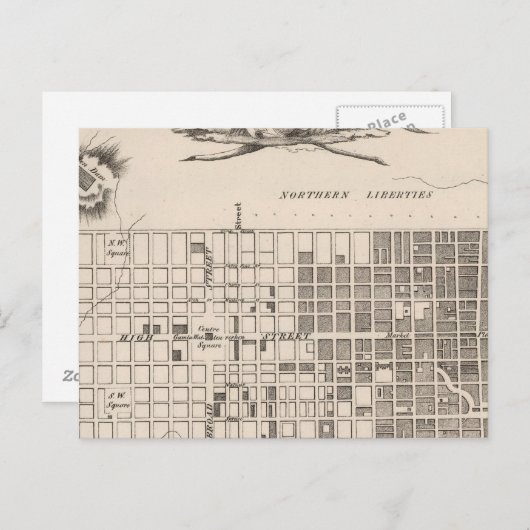 Philadelphia 6 briefkaart (Voorkant / Achterkant)