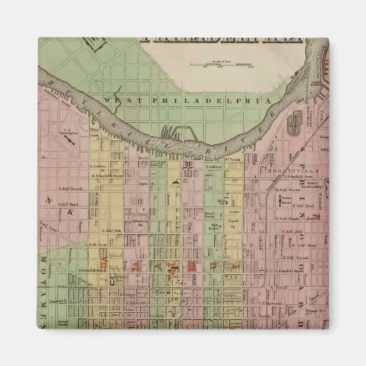 Philadelphia 6 magneet (Voorkant)