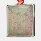Philadelphia 6 metalen ornament (Links)