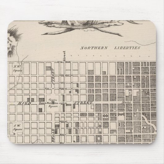 Philadelphia 6 muismat (Voorkant)