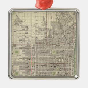 Philadelphia 8 metalen ornament