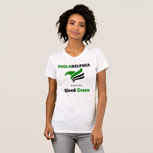 Philadelphia, Adelaar Bloed Groen T-shirt (Voorkant volledig)