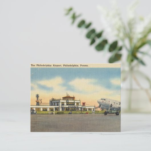 Philadelphia Airport, Philadelphia, Pennsylvania Briefkaart (Staand voorkant)