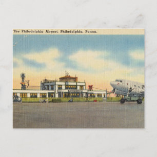 Philadelphia Airport, Philadelphia, Pennsylvania Briefkaart