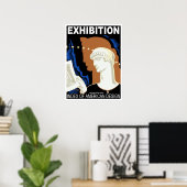 Philadelphia American Design Exhibit Poster (Thuiskantoor)