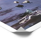 Philadelphia Art Philly Reisposter Ga Greyhound Poster (Hoek)