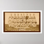 Philadelphia Athletics 1913 Poster (Voorkant)