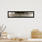 Philadelphia Athletics Foto 1913 Poster (Keuken)