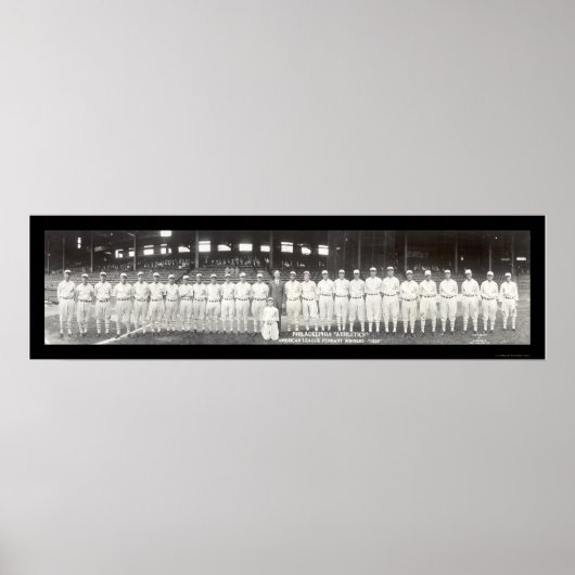 Philadelphia Athletics Foto 1929 Poster (Voorkant)