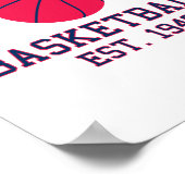 Philadelphia Basketbal Poster (Hoek)