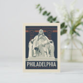 Philadelphia | Benjamin Franklin Institute Briefkaart (Staand voorkant)