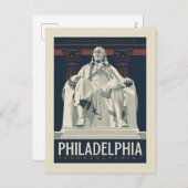 Philadelphia | Benjamin Franklin Institute Briefkaart (Voorkant / Achterkant)