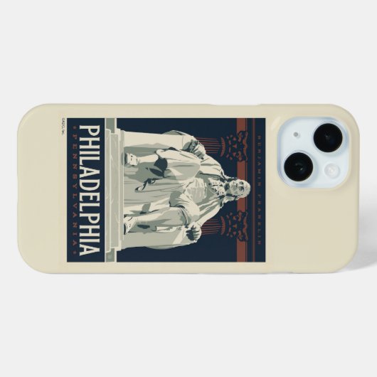 Philadelphia | Benjamin Franklin Institute Case-Mate iPhone Case (Achterkant (horizontaal))