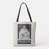 Philadelphia | Benjamin Franklin Institute Tote Bag (Achterkant)