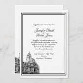 Philadelphia Bestemming Bruiloft Uitnodiging (Voorkant / Achterkant)