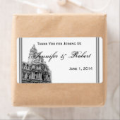 Philadelphia Bestemming Waterfles Label (Insitu)