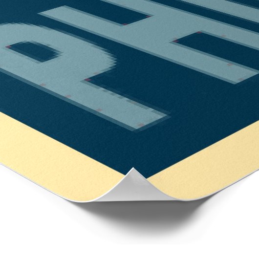 Philadelphia Blue Poster (Hoek)