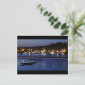 Philadelphia Boathouse Row in Twilight Briefkaart (Staand voorkant)