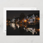 Philadelphia Boathouse Row op Sunset Briefkaart (Voorkant / Achterkant)